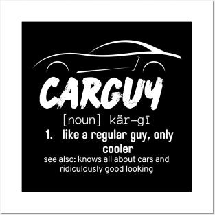 Car Lover Gifts Carguy Funny Car Collector Gifts Posters and Art